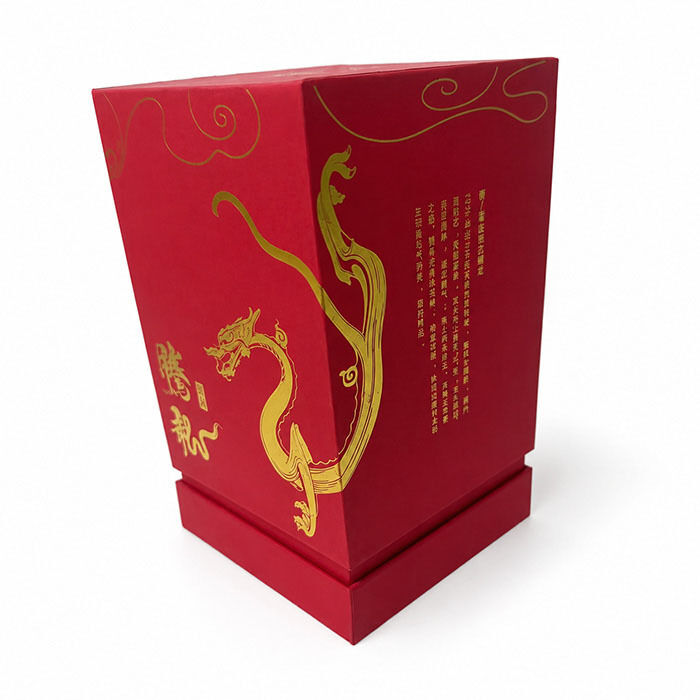 Perfume Two Piece Lid and Base Gift Box Custom Premium Rigid Die Cut Insert